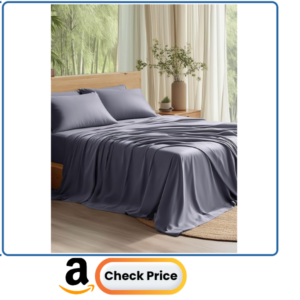 Cooling silky bamboo sheets