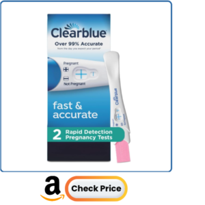 clearblue pregnancy test strips