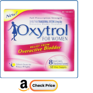 Oxytrol for Women Overactive Bladder Transdermal Patch, 8 Count