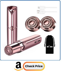 Facial Hair Removal for Women, Electric Painless Rechargeable Shaver
