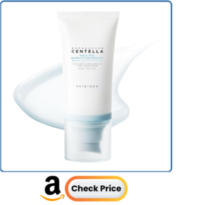 SKIN1004 Madagascar Centella Hyalu-Cica Water-Fit Sun Serum UV, Korean Sunscreen SPF 50, Centella Sunscreen, Travel Essentials, Sunscreen with Hyaluronic Acid