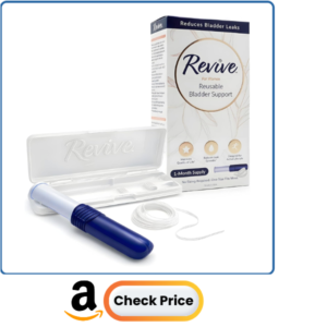 Revive Bladder Support Pessary for Women | Reusable Vaginal Device for Stress Incontinence & Leak Control | Comfortable Alternative to Pads & Liners