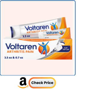 Voltaren Arthritis Pain Gel for Powerful Topical Arthritis Pain Relief with Diclofenac - NEW Easy Open Cap - 100 g Tube And 20 g Travel Size Tube